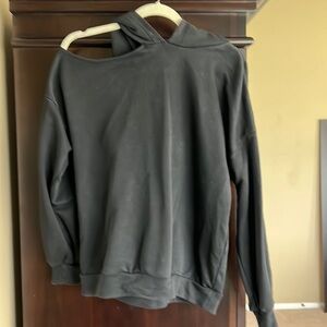 Superdown One Shoulder Hoodie size S